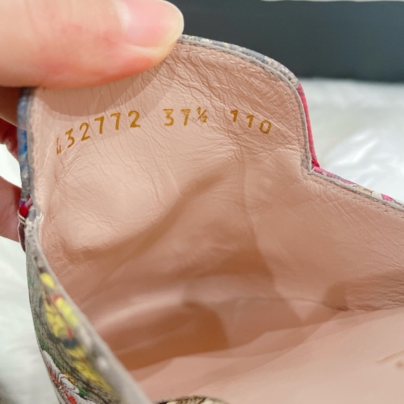 Gucci floral Princetown mules - Picture 5 of 8